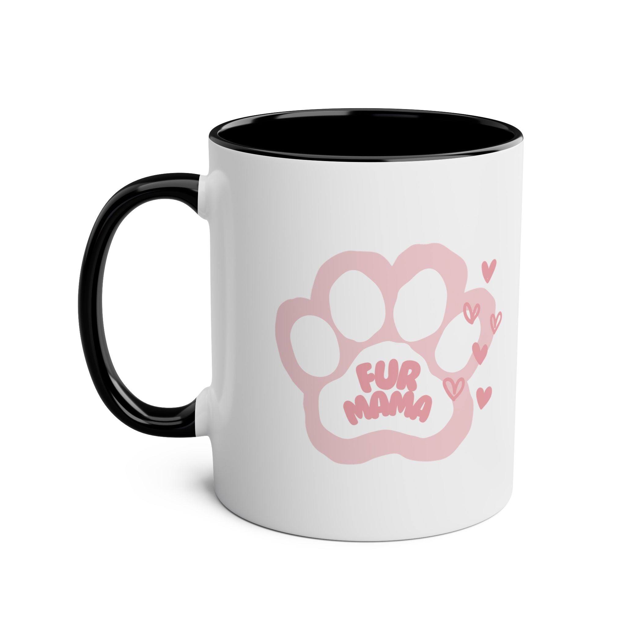 Fur Mum Mug - Paw Print