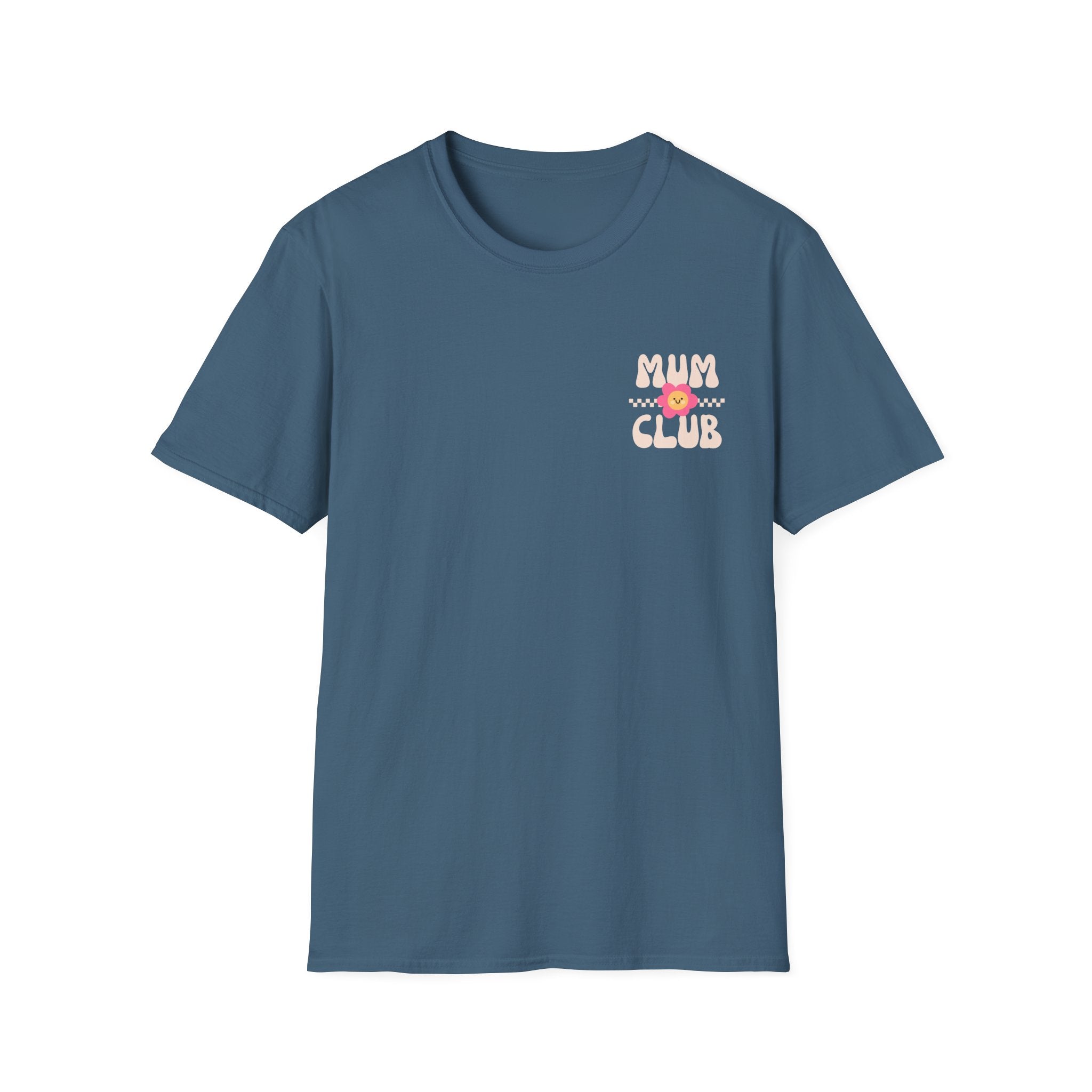 Mum Club Floral Logo T-Shirt