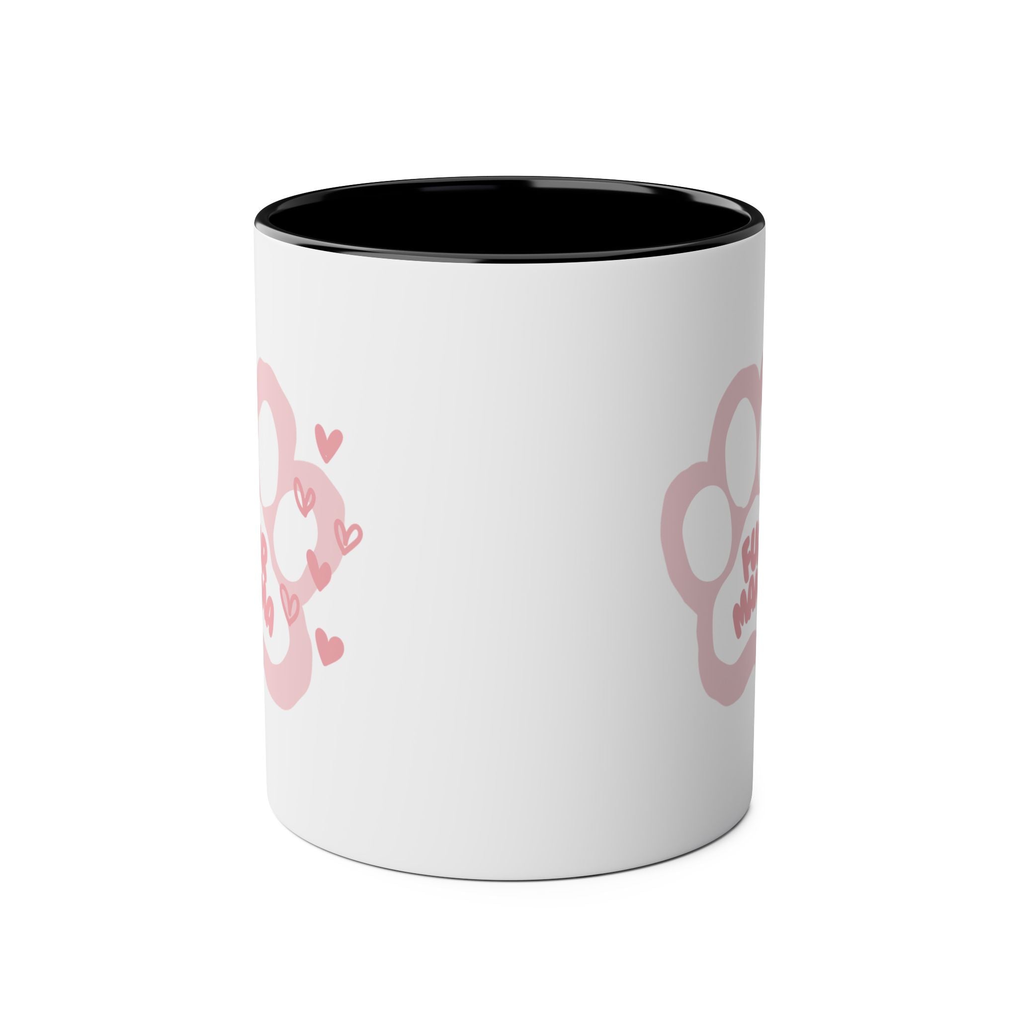 Fur Mum Mug - Paw Print