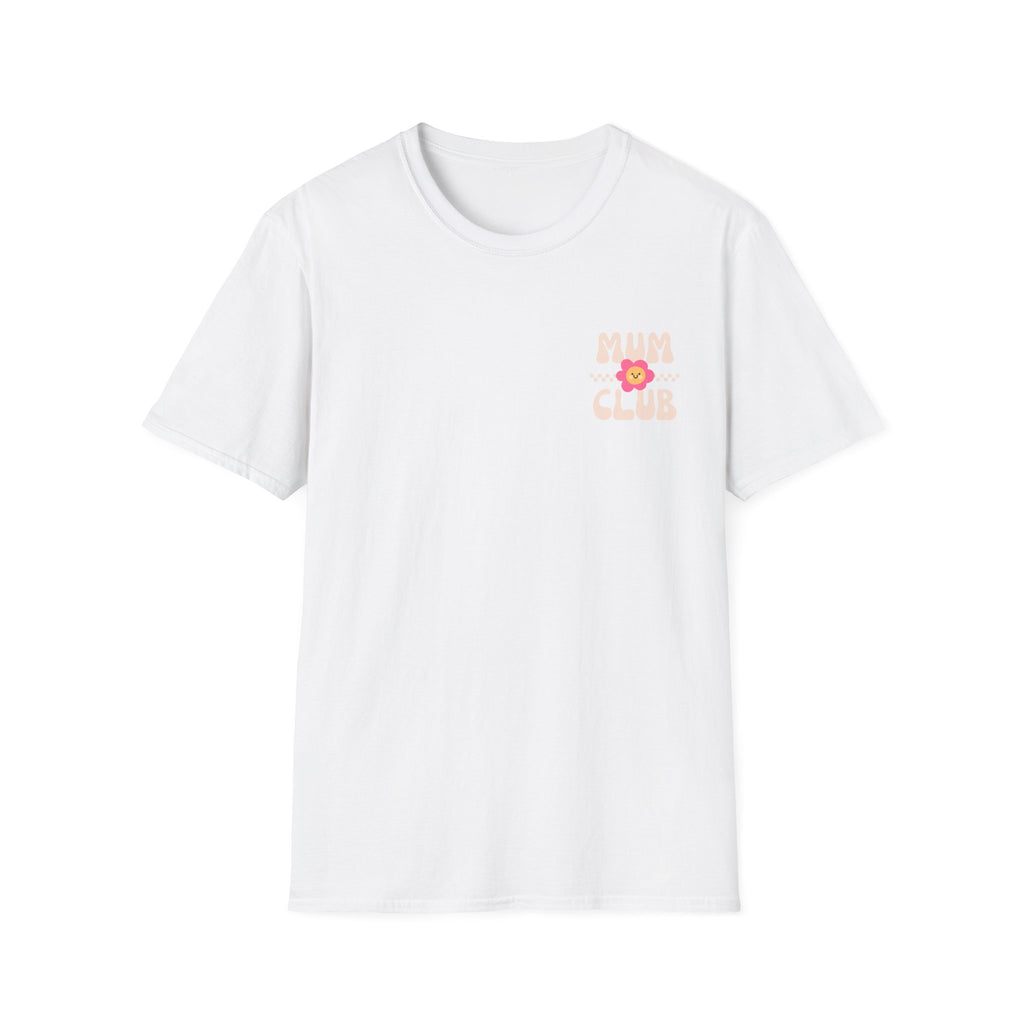 Mum Club Floral Logo T-Shirt