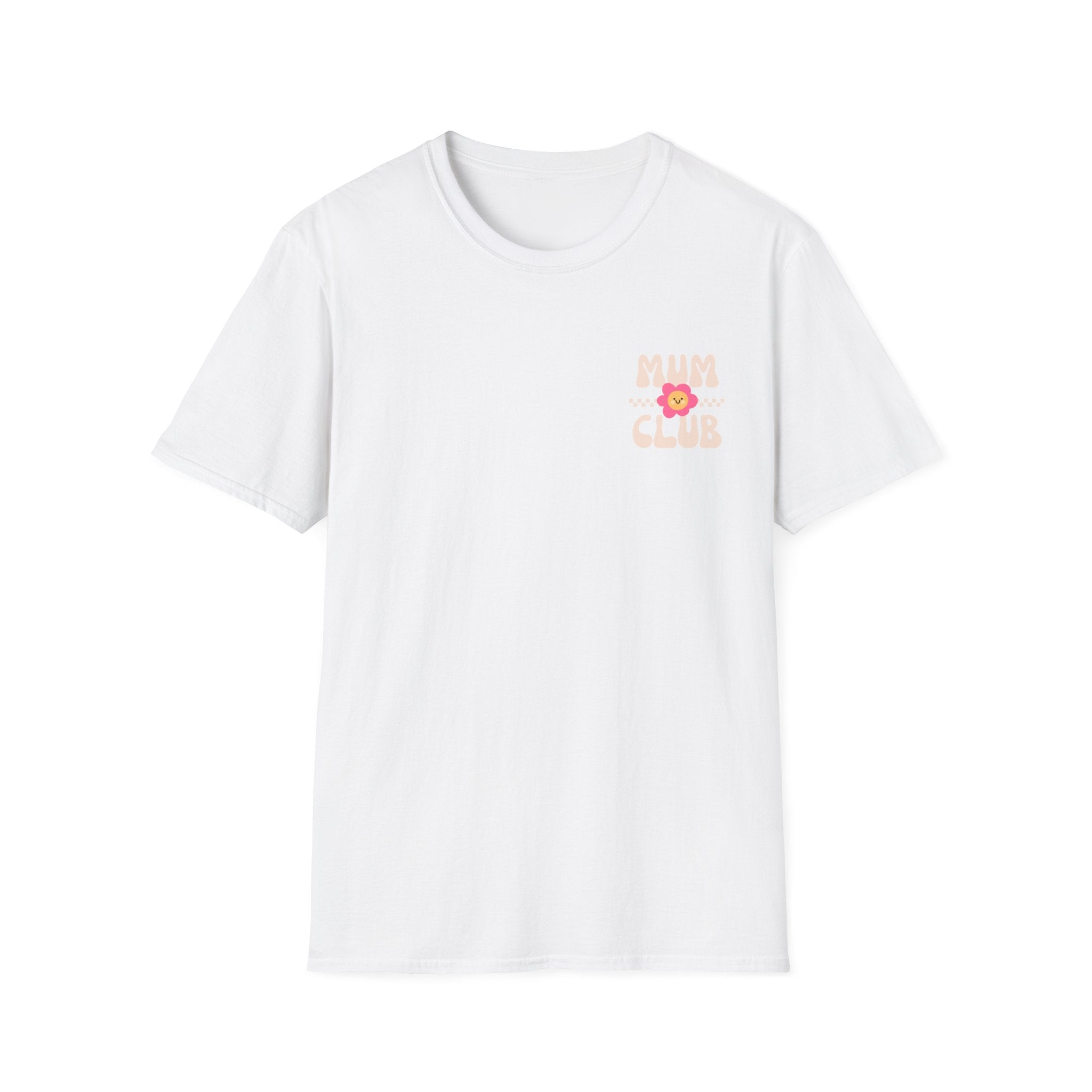 Mum Club Floral Logo T-Shirt