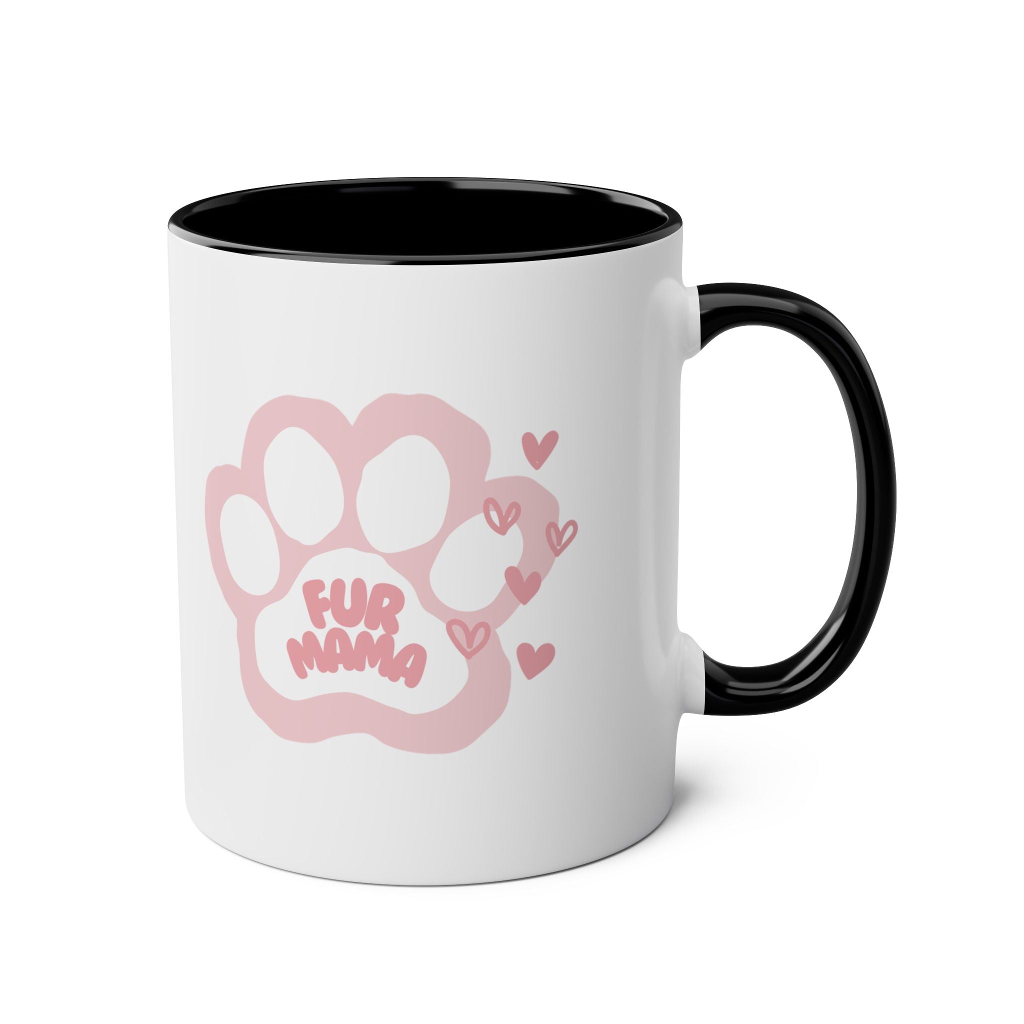 Fur Mum Mug - Paw Print