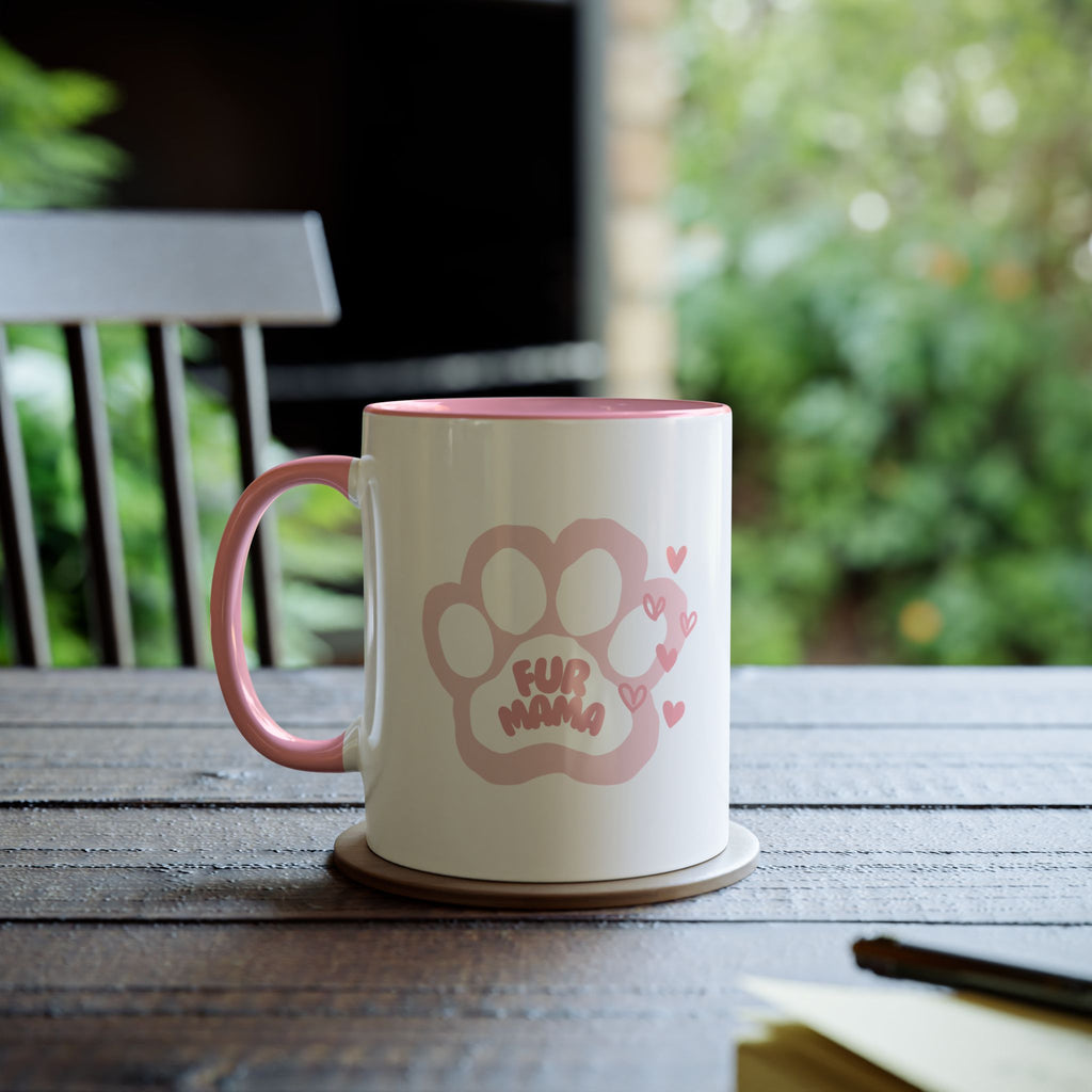 Fur Mum Mug - Paw Print
