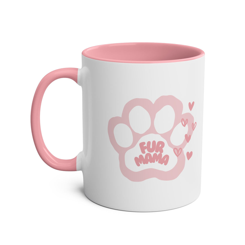 Fur Mum Mug - Paw Print