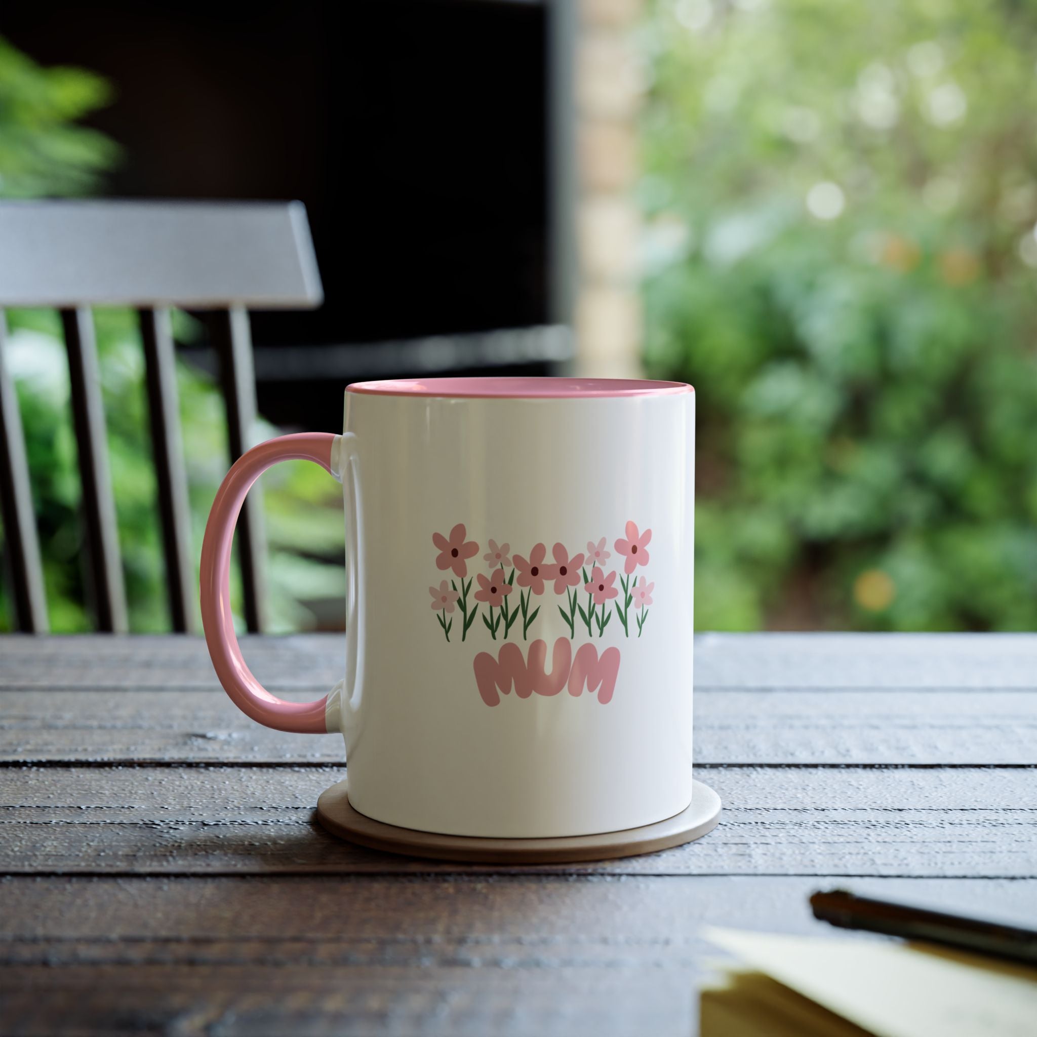 Mum Floral Coffee Mug