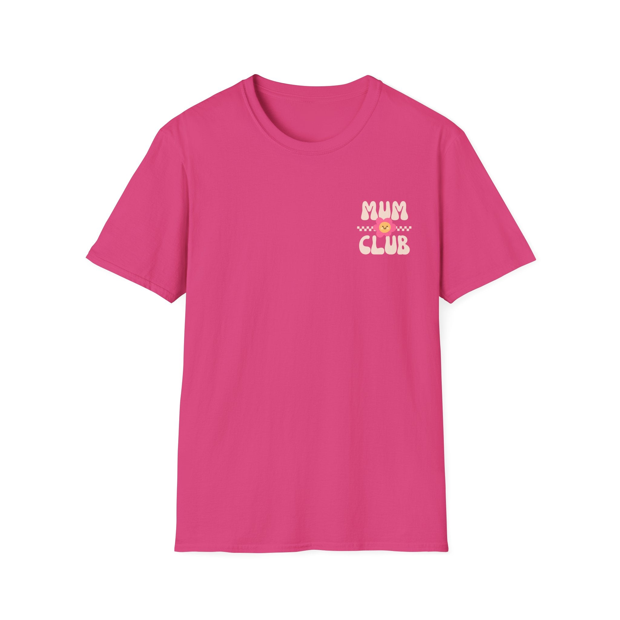 Mum Club Floral Logo T-Shirt
