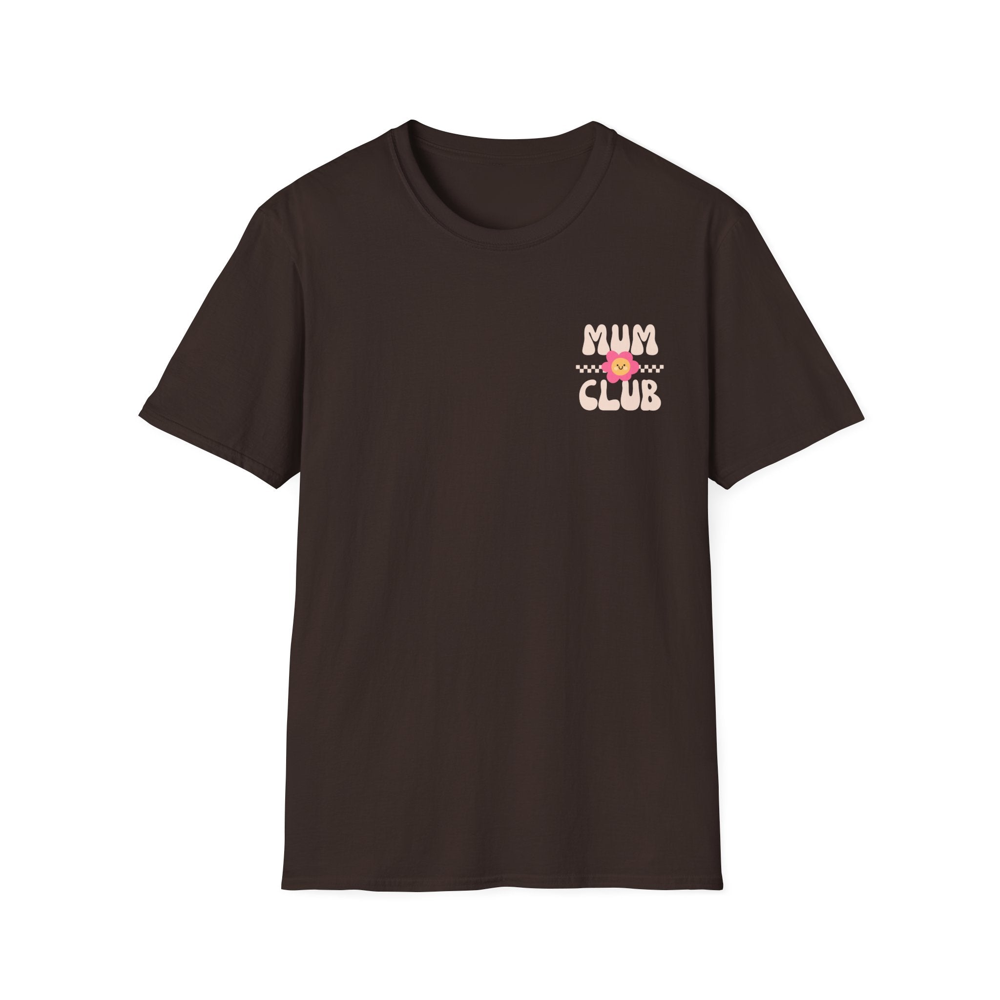 Mum Club Floral Logo T-Shirt