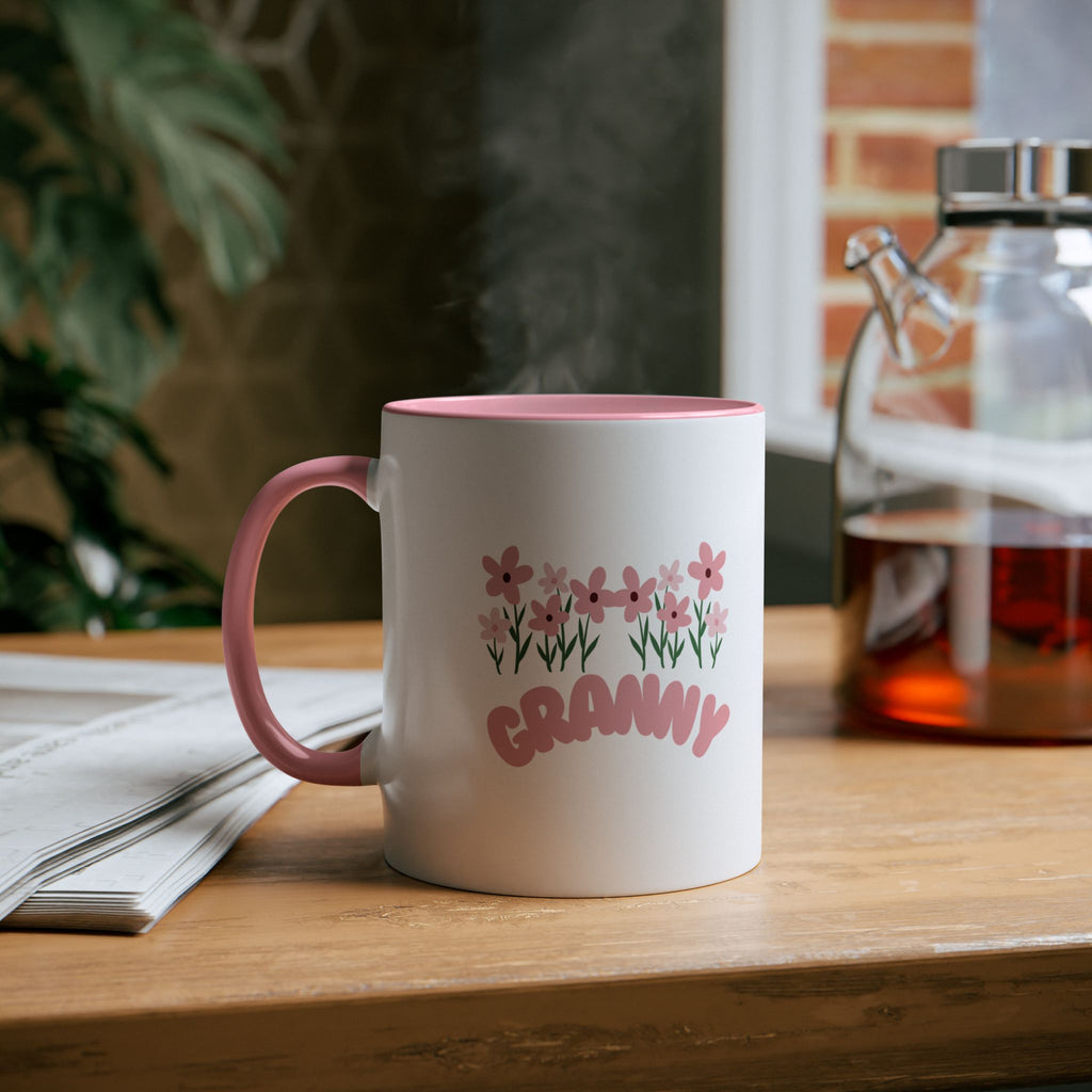 Granny Floral Coffee Mug