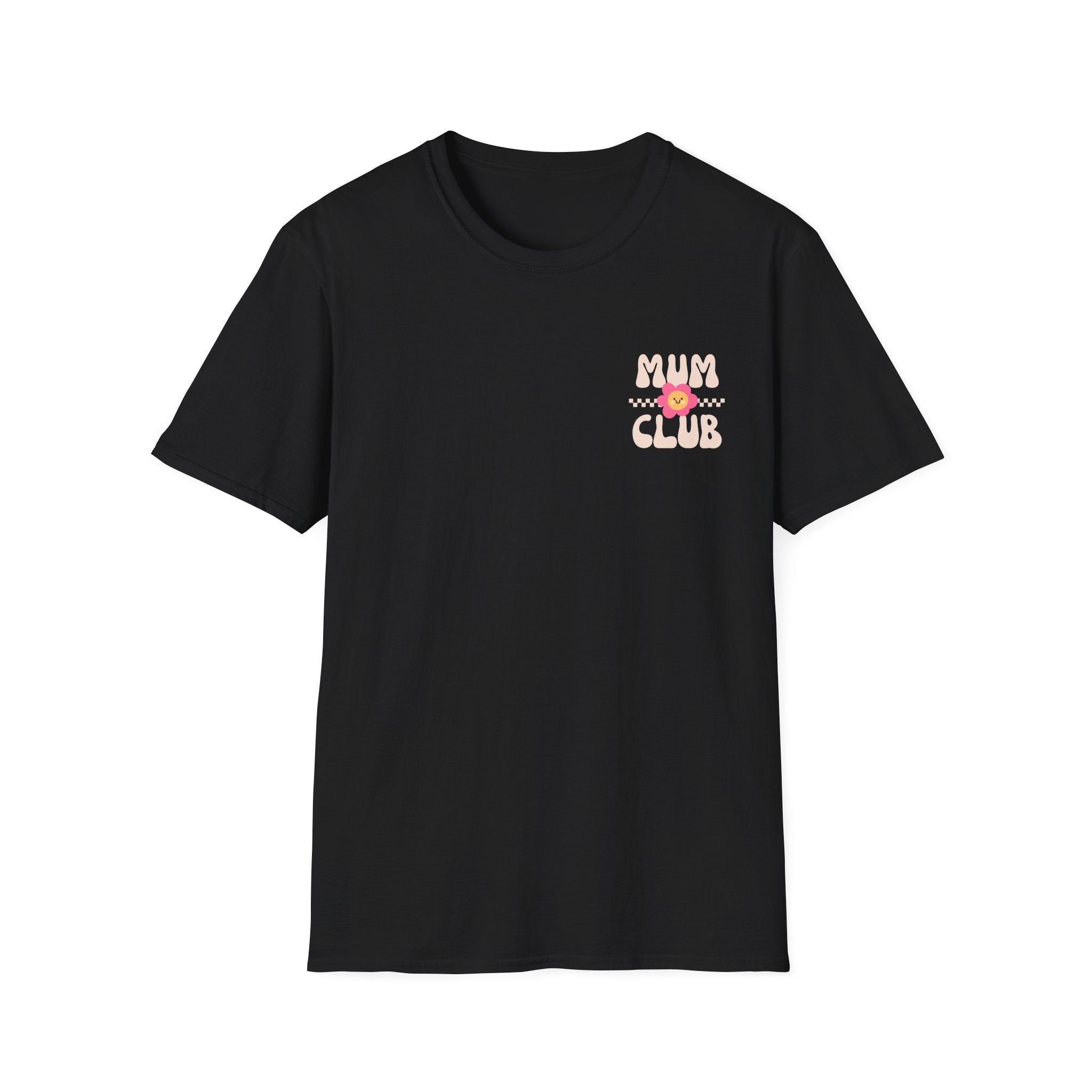 Mum Club Floral Logo T-Shirt