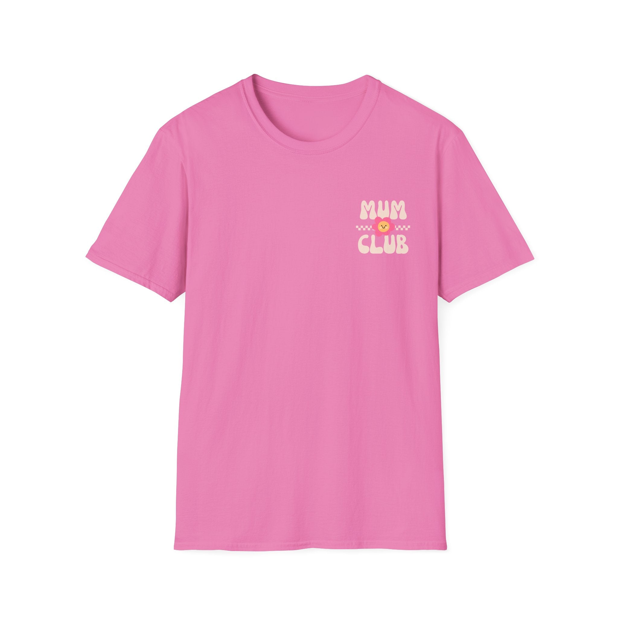 Mum Club Floral Logo T-Shirt