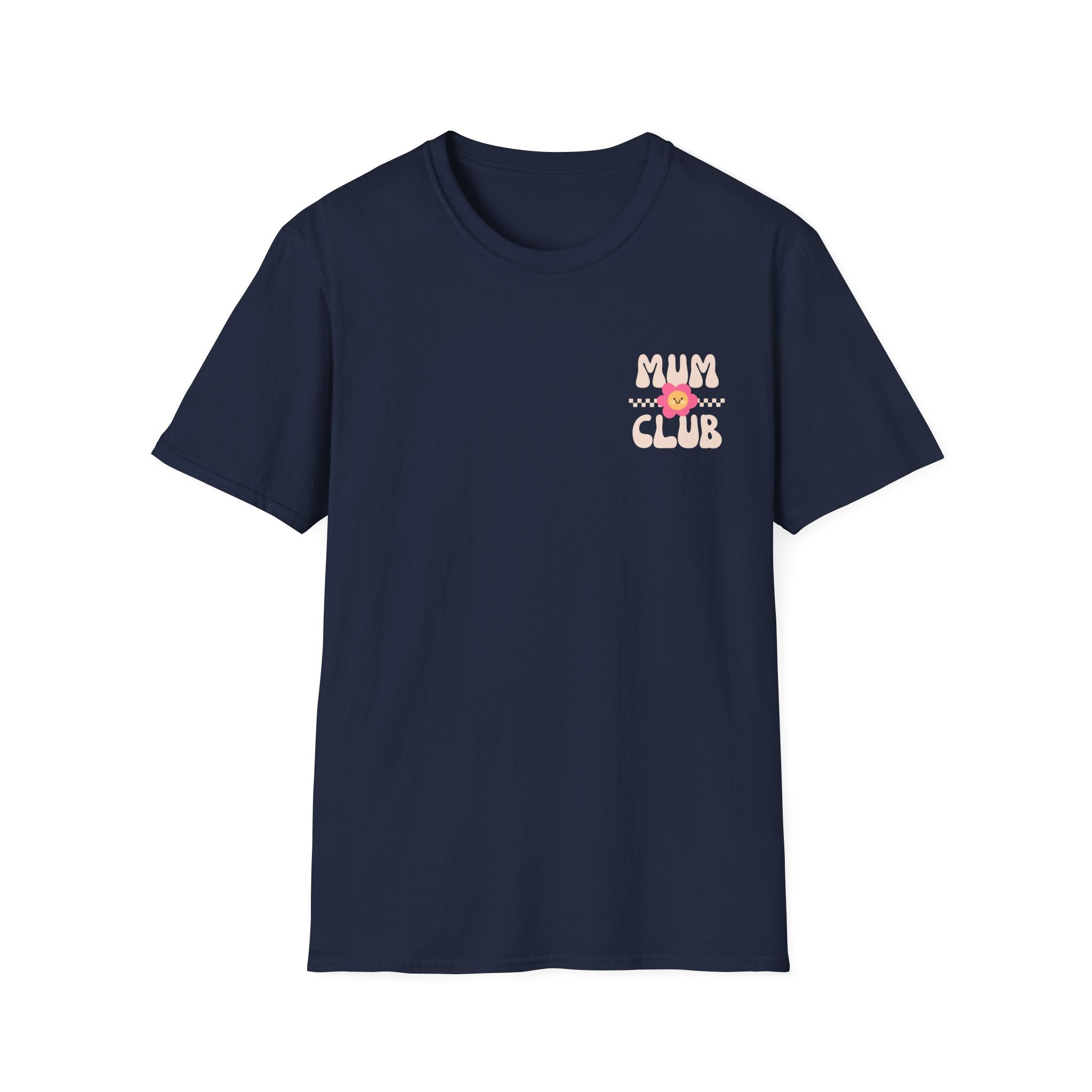 Mum Club Floral Logo T-Shirt