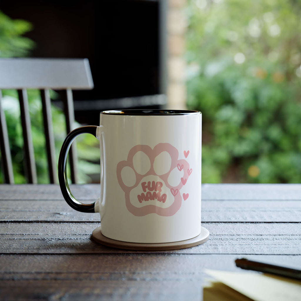 Fur Mum Mug - Paw Print