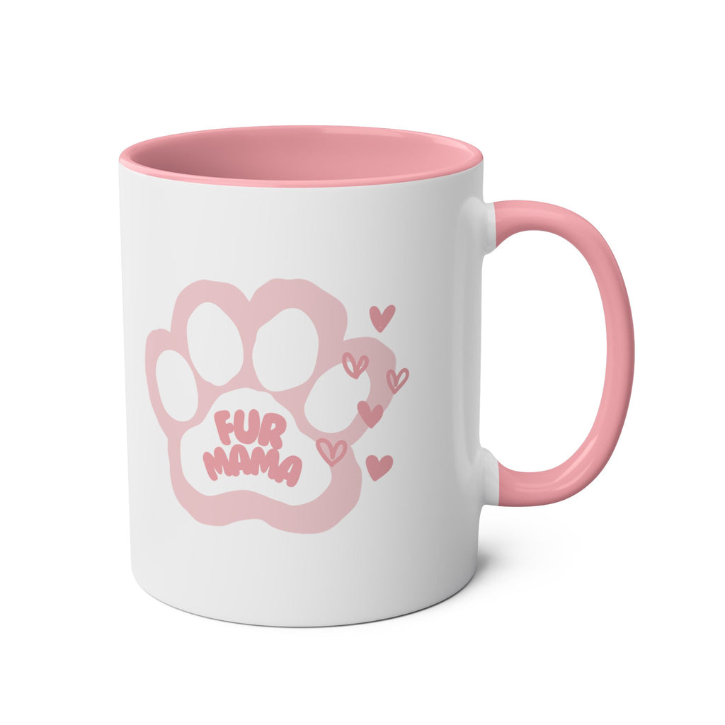 Fur Mum Mug - Paw Print