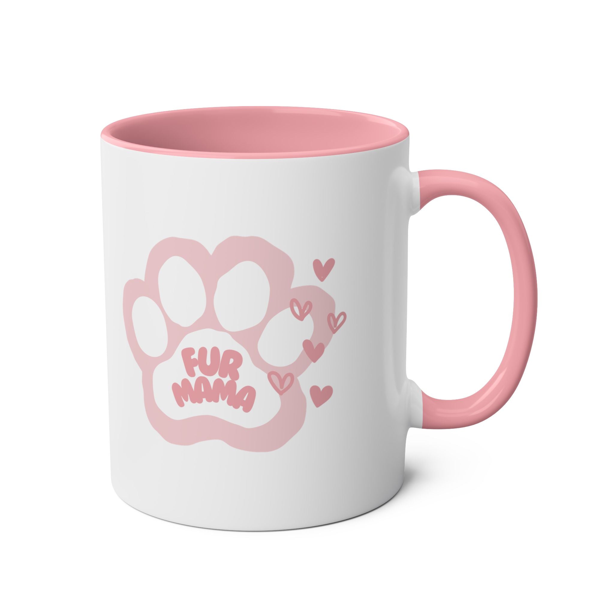 Fur Mum Mug - Paw Print