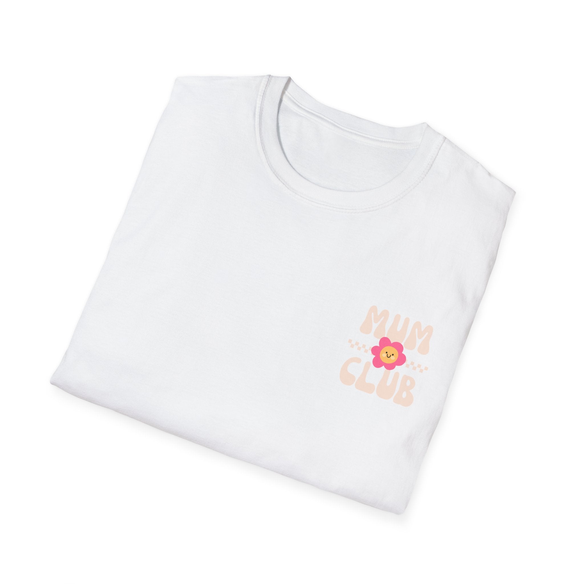 Mum Club Floral Logo T-Shirt