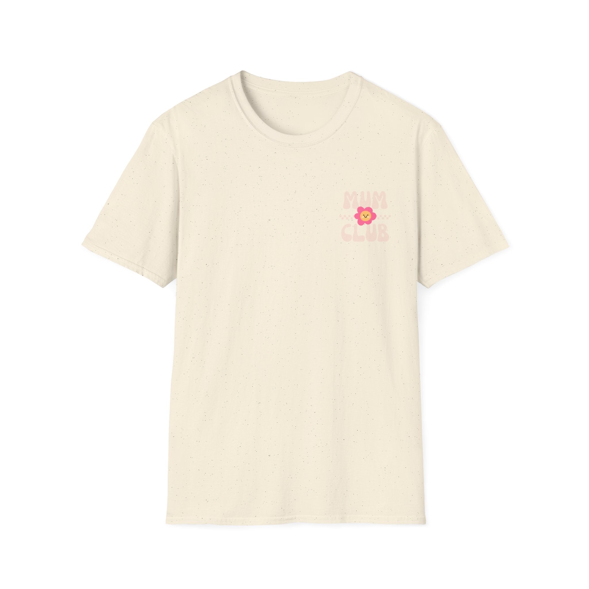 Mum Club Floral Logo T-Shirt